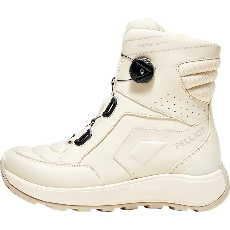 【UT-踏雪】伯希和户外雪地靴女冬季防滑防水加绒加厚保暖徒步鞋