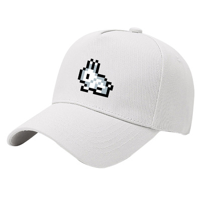 Terraria泰拉瑞亚游戏周边像素风沙盒探索鸭舌帽卡通夏男遮阳防晒