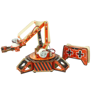 科技小制作小发明无线遥控机械臂模型益智玩具高科技手工材料包