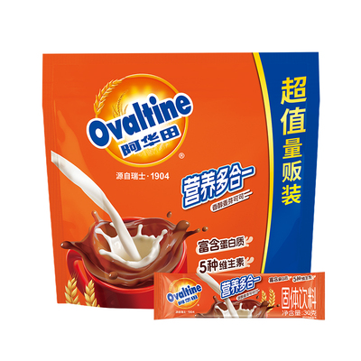 阿华田营养多合一麦芽可可粉冲泡冲饮热巧克力粉750g