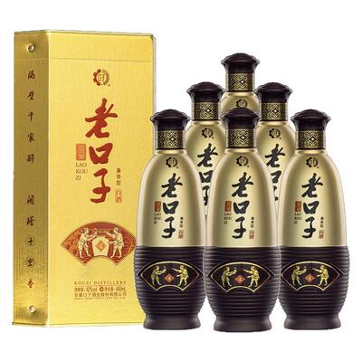口子窖老口子42度450mL*6瓶白酒