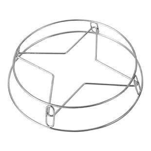 不锈钢锅架厨房家用置物架子放锅盖隔热防烫锅具锅垫支架蒸架收纳