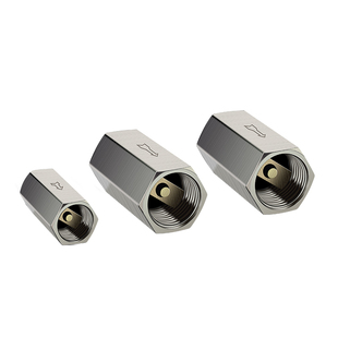 气动单向阀 直阀单向阀 气体止回阀 CV-01 02 03 04 1分2分3分4分