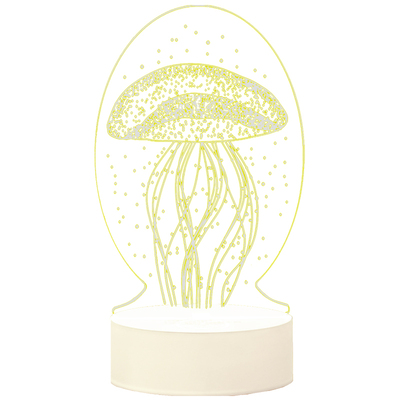 睡眠夜光浪漫网红创意3d小夜灯