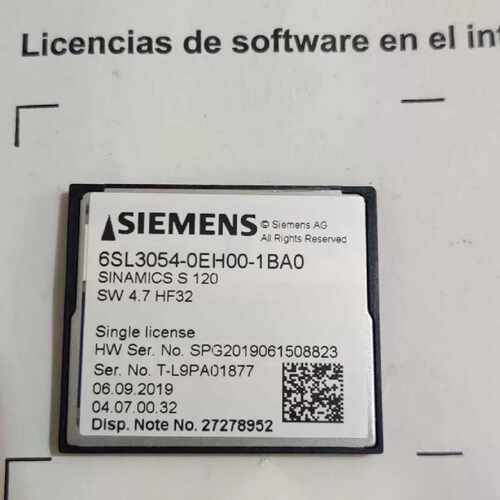 议价全新原装西门子 6SL3054-0EH00-1BA0 SINAMICS S120 CF 卡 V4