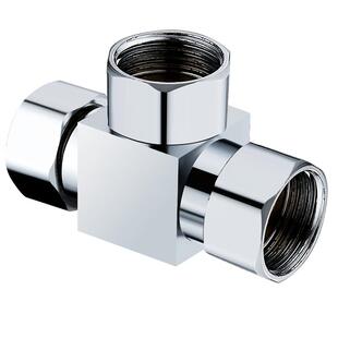 三通角阀一分二转接头水龙头一进二出马桶热水器分水阀三出分水器