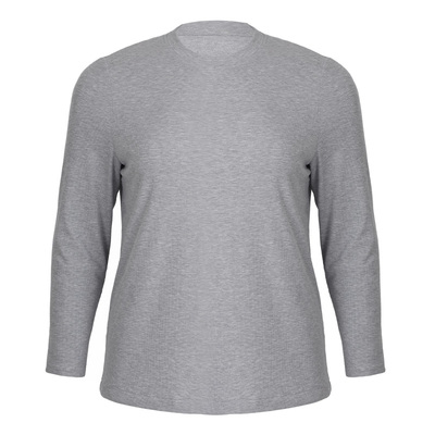 美丽客栈大码磨毛蓄热针织打底衫