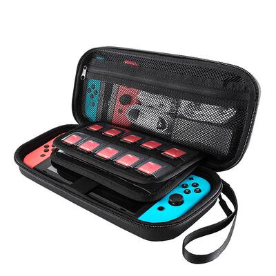 任天堂switch带壳也能装大收纳包