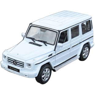 威利1:24奔驰AMG GTR绿魔跑车G500越野轿跑S500仿真合金汽车模型