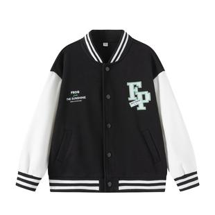 【牛奶丝】青蛙王子童装男童夹克外套春秋2025新款儿童开衫棒球服