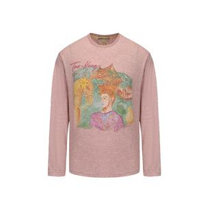 GARCON BY GARCON 25秋冬大同少年汉麻牦牛毛混纺长袖T恤