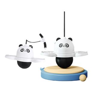 跳跳球平衡运动弹跳球健身跳高小孩成人儿童弹力球发光熊猫蹦蹦球