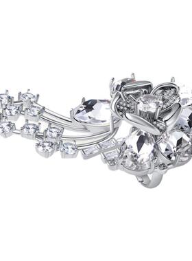 【精选礼物】MOH ICON系列花朵水晶翼形戒指层叠花枝设计精致女戒