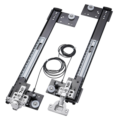 固特回旋门隐藏衣柜折叠门轨道