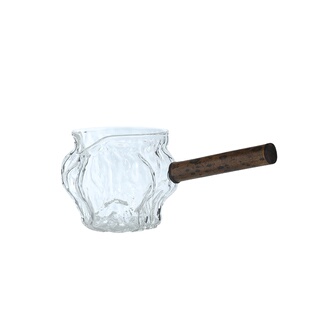 竹柒阁藤提梁公道杯高颜值透明分茶器加热玻璃加厚绿茶泡茶壶