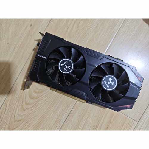 议价拆机七彩虹750烈焰战神1G显卡维修