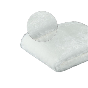 白色毛毛毯免费锁边铺毯珠宝眼镜柜台布展示垫布手机地摊布背景布