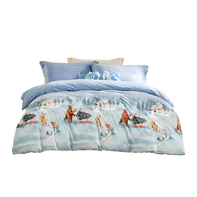 罗莱儿童水晶绒加厚保暖套件