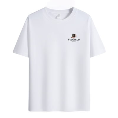 唐狮DESSO夏季纯棉透气短袖T恤男