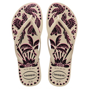Havaianas哈唯纳Slim Tucano植物巴西风情人字拖拖鞋外穿凉拖