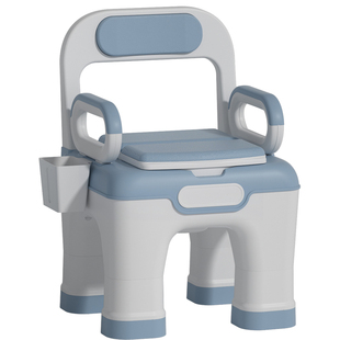 老人家用移动马桶卧床便盆老年人坐便器孕妇残疾人厕所大便坐便椅