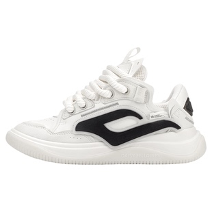 【吴磊赵露思同款】 黛西法罗火箭001情侣小白鞋男女同款休闲板鞋