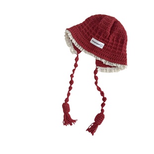 儿童帽子秋冬款2025新款女童宝宝毛线帽小女孩针织帽护耳帽冬季