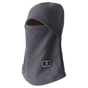 包额头护耳套头帽子面罩围脖一体男女冬季加绒防风骑车头盔内胆帽