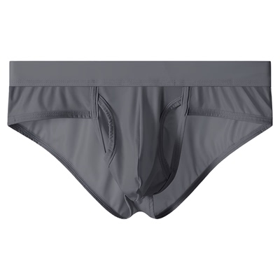 侧开口三角裤性感分离式高叉内裤