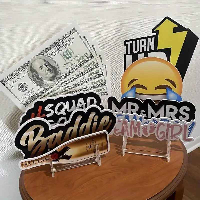 亚克力透明 黑色唱片展示架 可收纳12张碟片 适用于碟片收纳使用