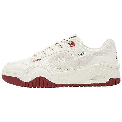 启承乔丹女复古红色潮流增高板鞋本命年秋冬新款情侣运动休闲鞋男