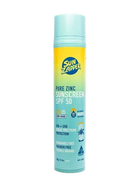 澳洲Sun Zapper冲浪防晒霜乳户外飞盘网球防汗海边水上运动SPF50+