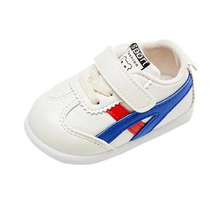 婧麒学步鞋男宝宝鞋子2025秋季新款女童鞋软底防滑透气婴幼儿童鞋