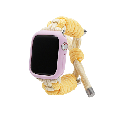 拼色编织拉绳iwatch表带