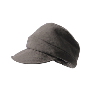 蓝墨竹L.MOZ帽子女2025新款气质百搭贝雷帽子显脸小报童画家帽