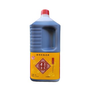 优级中国黄酒即墨原浆老酒十年陈酿1.8l桶装黍米手工传统焦香半甜
