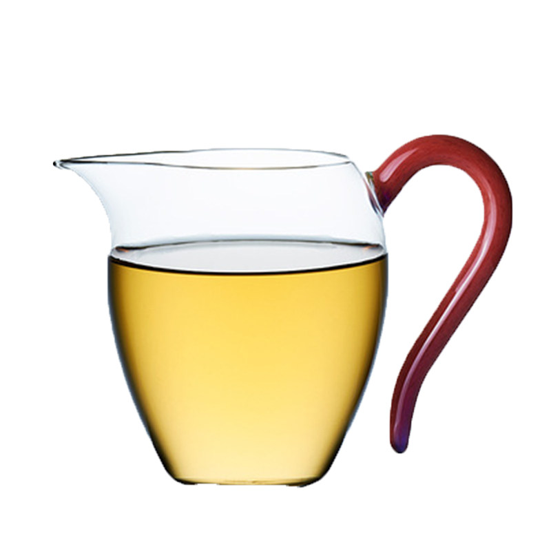 手工耐热玻璃草堂公道杯