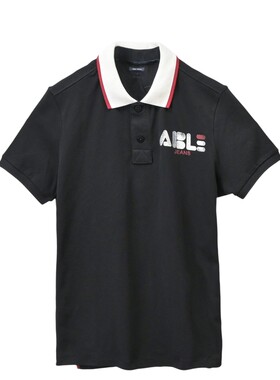 ABLEJEANS小码男纯棉POLO衫