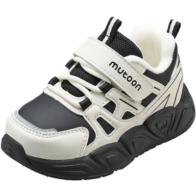 牧童儿童轻便缓震加绒运动鞋