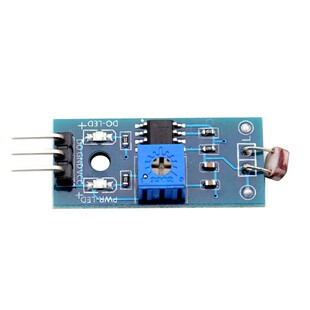 光敏电阻传感器模块 亮度光电光线检测传感器 3/4针制兼容arduino