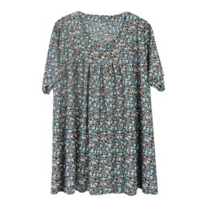 特体加肥加大码女装夏装短袖T恤中老年200斤胖妈妈胖奶奶套装时尚