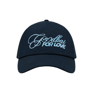 GOODBAI 春夏百搭撞色刺绣logo弯檐棒球帽女