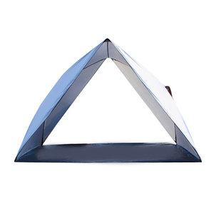 简威三角速开帐篷户外便携折叠涂银沙滩帐公园小型儿童帐遮阳装备