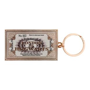 哈利波特周边 魔法世界NO.257返程车票钥匙扣 金属牌