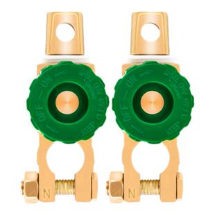 汽车电瓶断电开关纯铜12V车用手动防亏漏电蓄电池接线桩头夹卡子