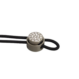 金属珍珠镶钻弹簧扣卫衣羽绒服裤脚抽绳收腰扣子帽子松紧绳带配件