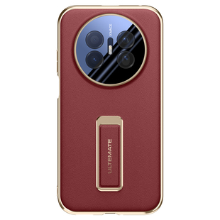 适用于华为Mate70Air手机壳新款简约商务腕带高档保护套mate70air高端真皮全包外壳男女款支架高级奢华防摔Y