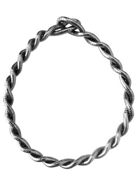 蛇形杀马特风饰品个性化手连项链