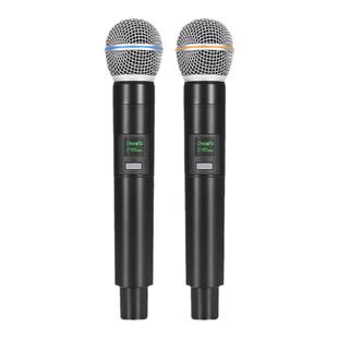 家庭户外新品充电无线麦克风K歌声卡外放音响全通用高音质大音量