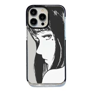 哩卜哩卜川上富江暗黑适用苹果17手机壳iPhone16pro/14promax黑边13套11pro全包plus软壳pm防摔12pro8/7plus
